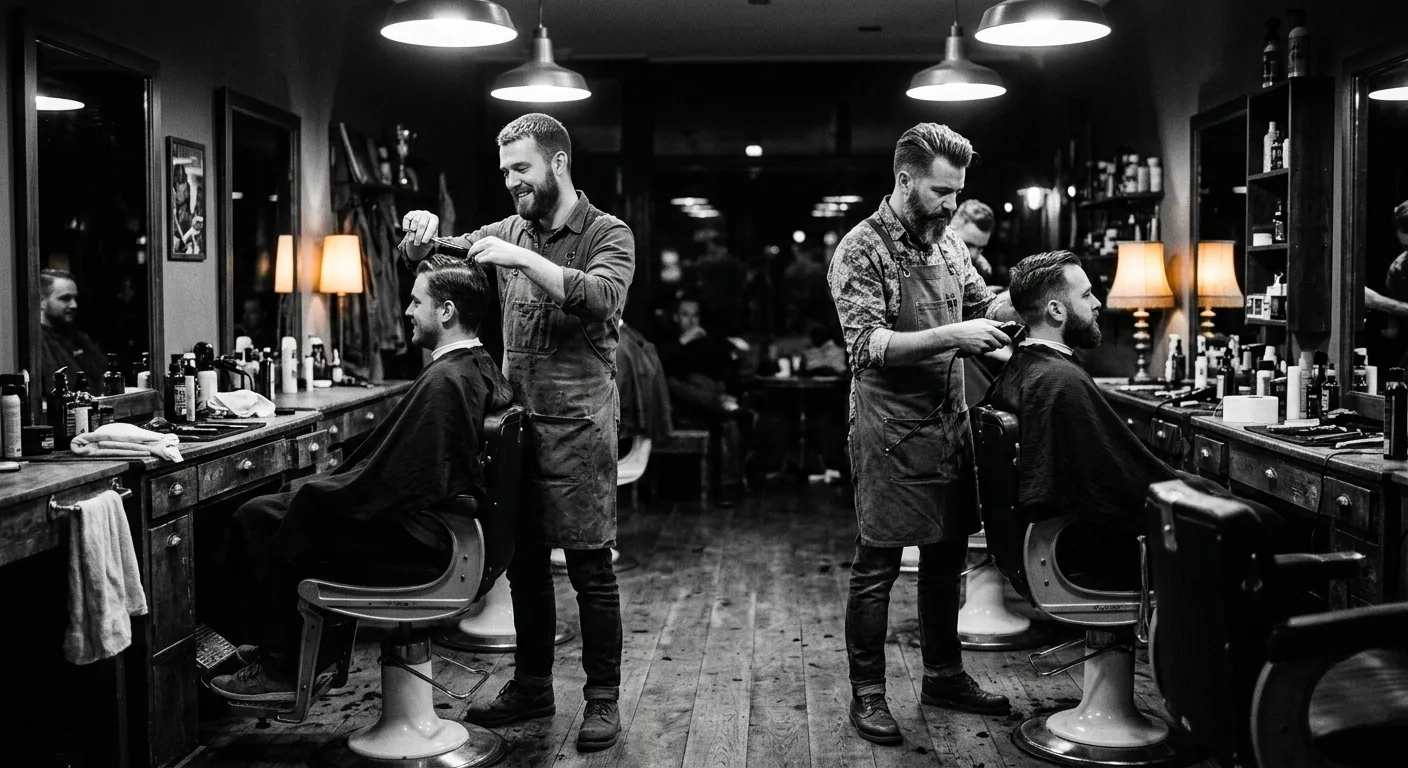 Het team van Hairdesigner Jad